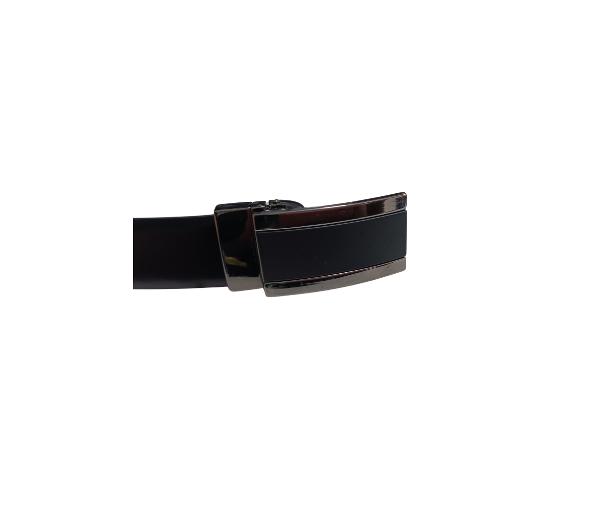 Lenny Reversible Belt Black/White Genuine Leather