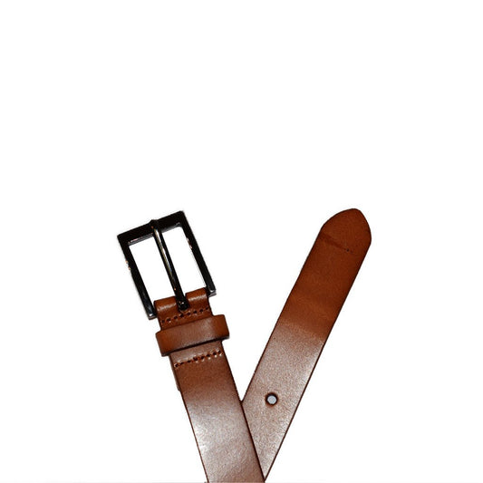 BRENDAN - Brown Genuine Leather Boys Formal Belt - Belt N Bags