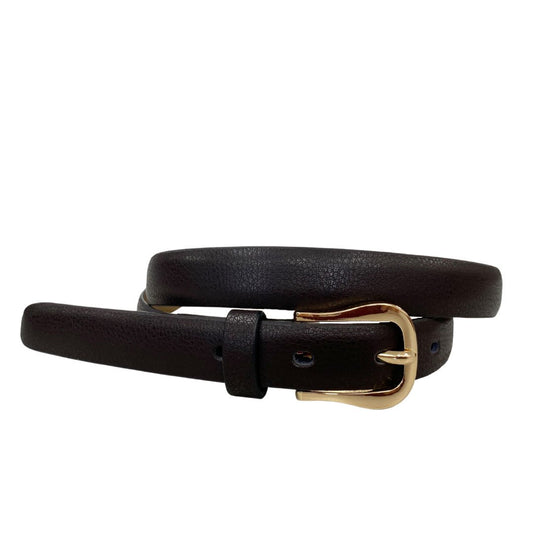 KIAH - Women's Chocolate Genuine Leather Belt