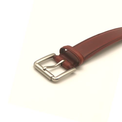 Charlie - Tan Men's Leather Belt