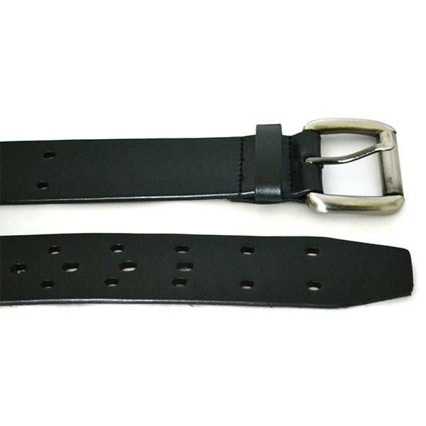 ABEL - Mens Black Genuine Leather Belt - Belt N Bags