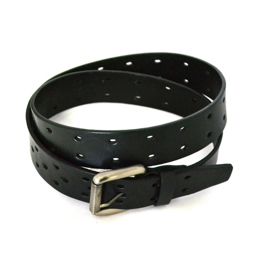 ABEL - Mens Black Genuine Leather Belt - Belt N Bags