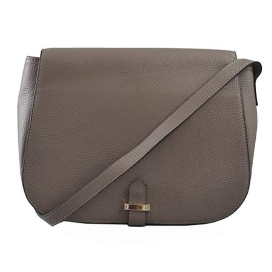 ALBERT PARK - Storm Pebbled Leather Saddle Bag - Belt N Bags