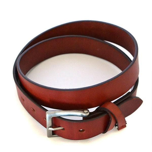 BENARD - Mens Brown Genuine Leather Belt - Belt N Bags