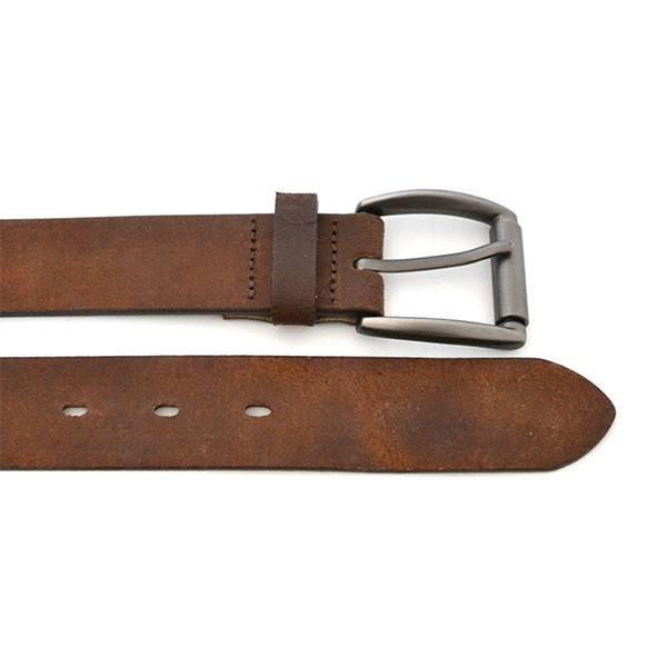BERNADO - Mens Brown Genuine Leather Belt - Belt N Bags