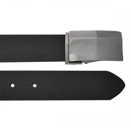 BRIXTON - Mens Black Genuine Leather Flexi-Belt - Belt N Bags