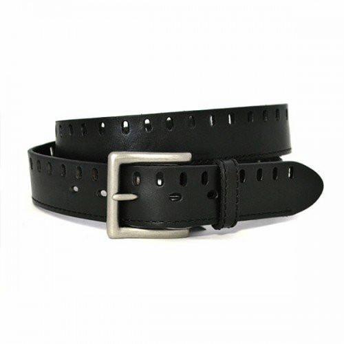 BOBBY - Mens Black Genuine Leather Belt - Belt N Bags