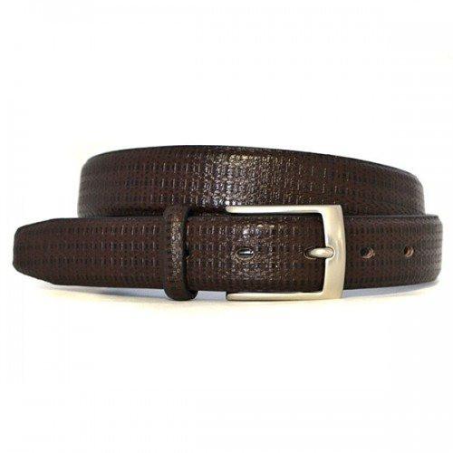 BRECON - Mens Brown Genuine Leather Belt - Belt N Bags
