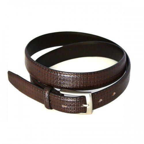 BRECON - Mens Brown Genuine Leather Belt - Belt N Bags