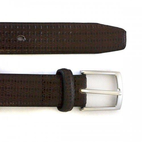 BRECON - Mens Brown Genuine Leather Belt - Belt N Bags