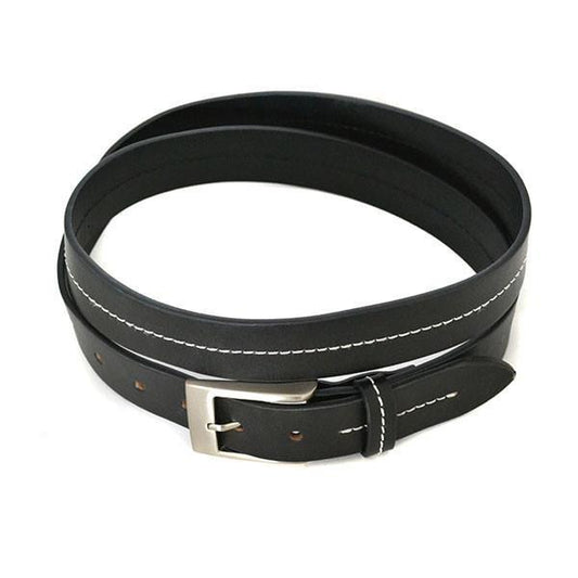 BRIAN - Mens Black Genuine Leather Belt - Belt N Bags