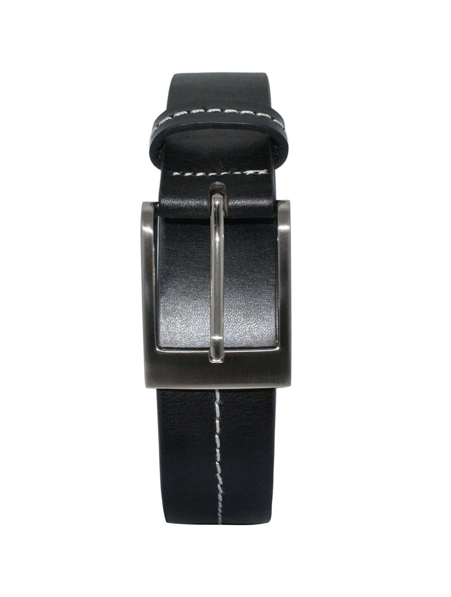 BRIAN - Mens Black Genuine Leather Belt - Belt N Bags