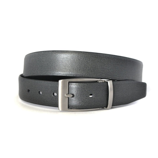 CLARKE - Mens Black Genuine Leather Belt - Belt N Bags