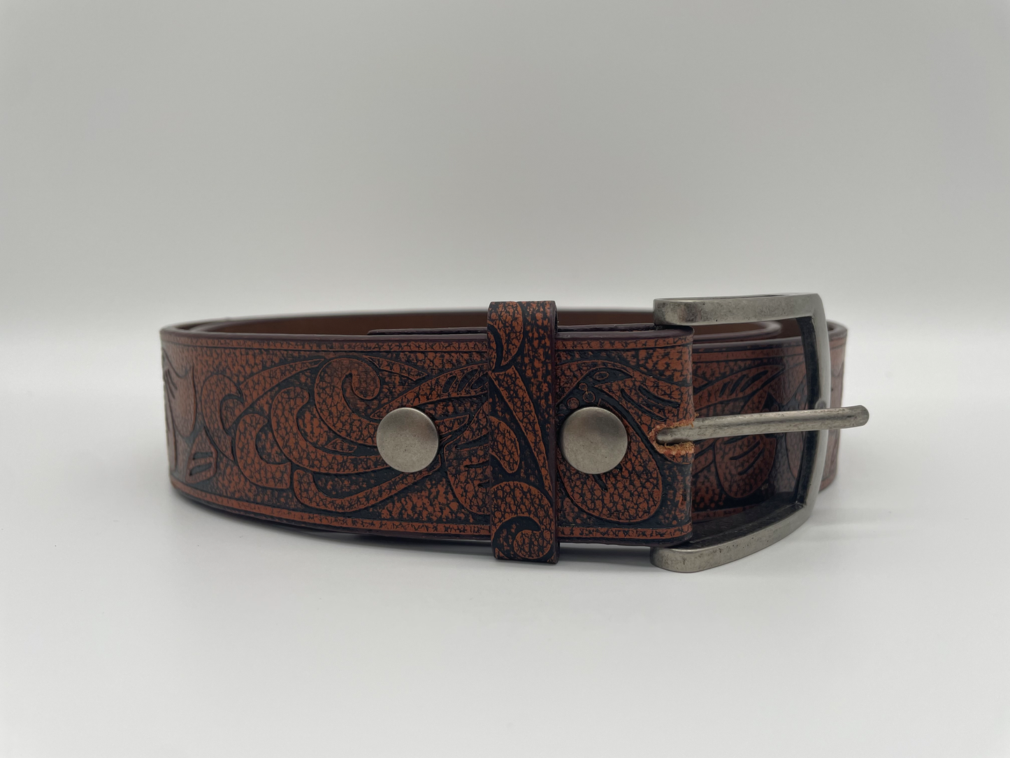 Charles Embossed Belt