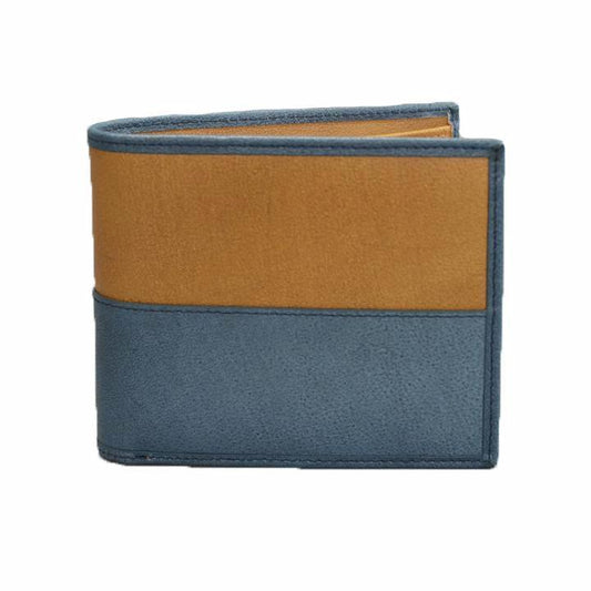 COLT - Mens Brown and Teal Leather Wallet in Gift Box - Belt N Bags