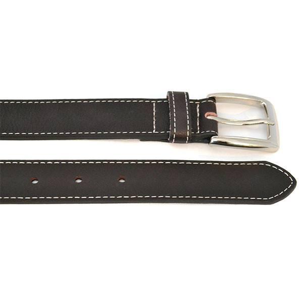 COOPER - Mens Brown Genuine Leather Belt - Belt N Bags