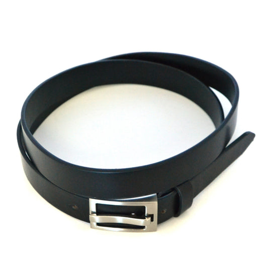 DARCY - Mens Black Leather Belt - Belt N Bags