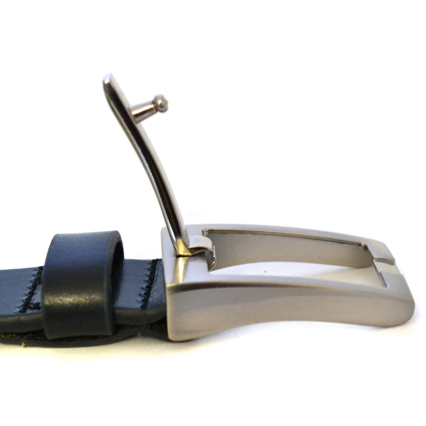 DARCY - Mens Black Leather Belt - Belt N Bags