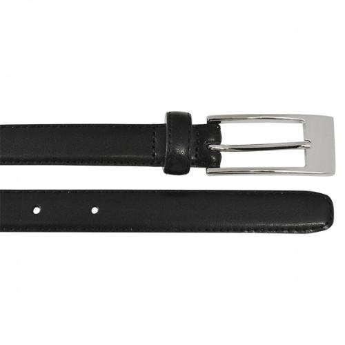 DEANEEN - Womens Black Genuine Leather Belt  - Belt N Bags