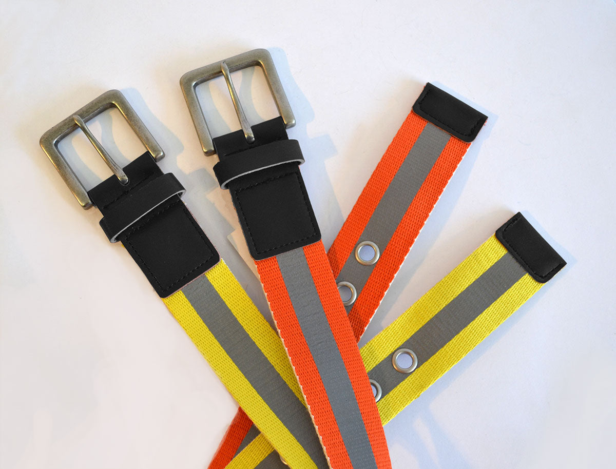 HI VIS SAFETY BELT IN YELLOW