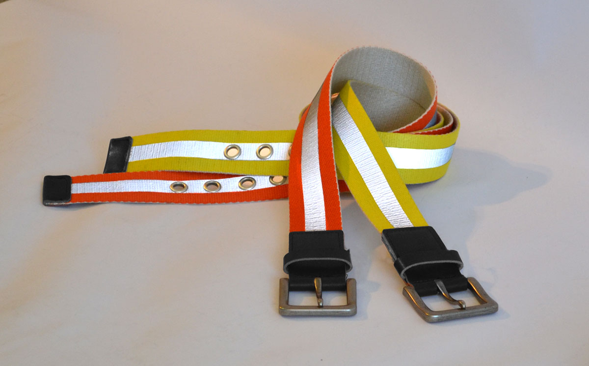 HI VIS SAFETY BELT IN YELLOW