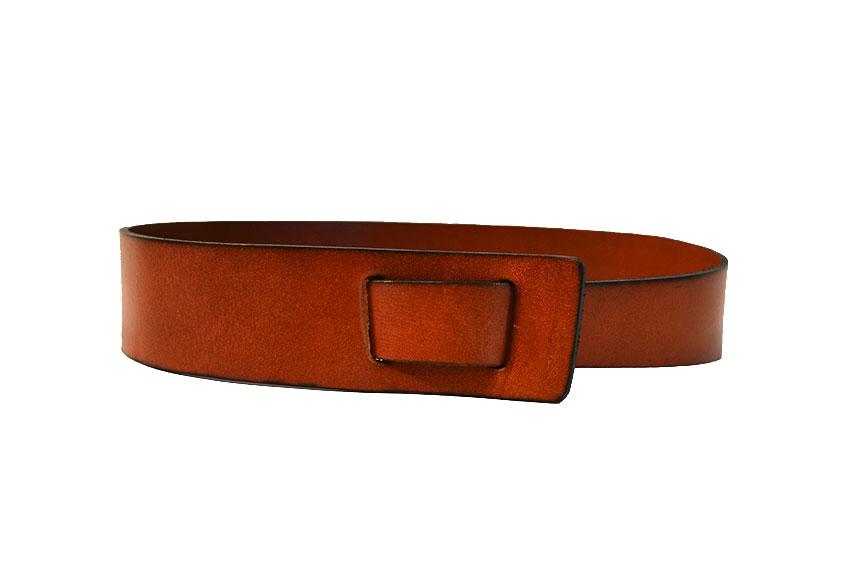 SEAFORTH - Brown Leather Knot Waist belt  - Belt N Bags