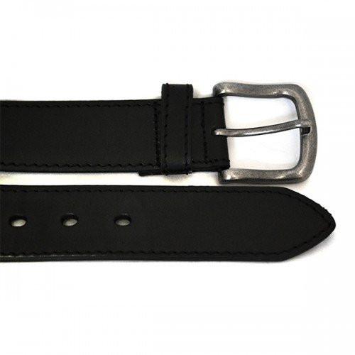 DERBY - Mens Black Genuine Leather Belt - Belt N Bags