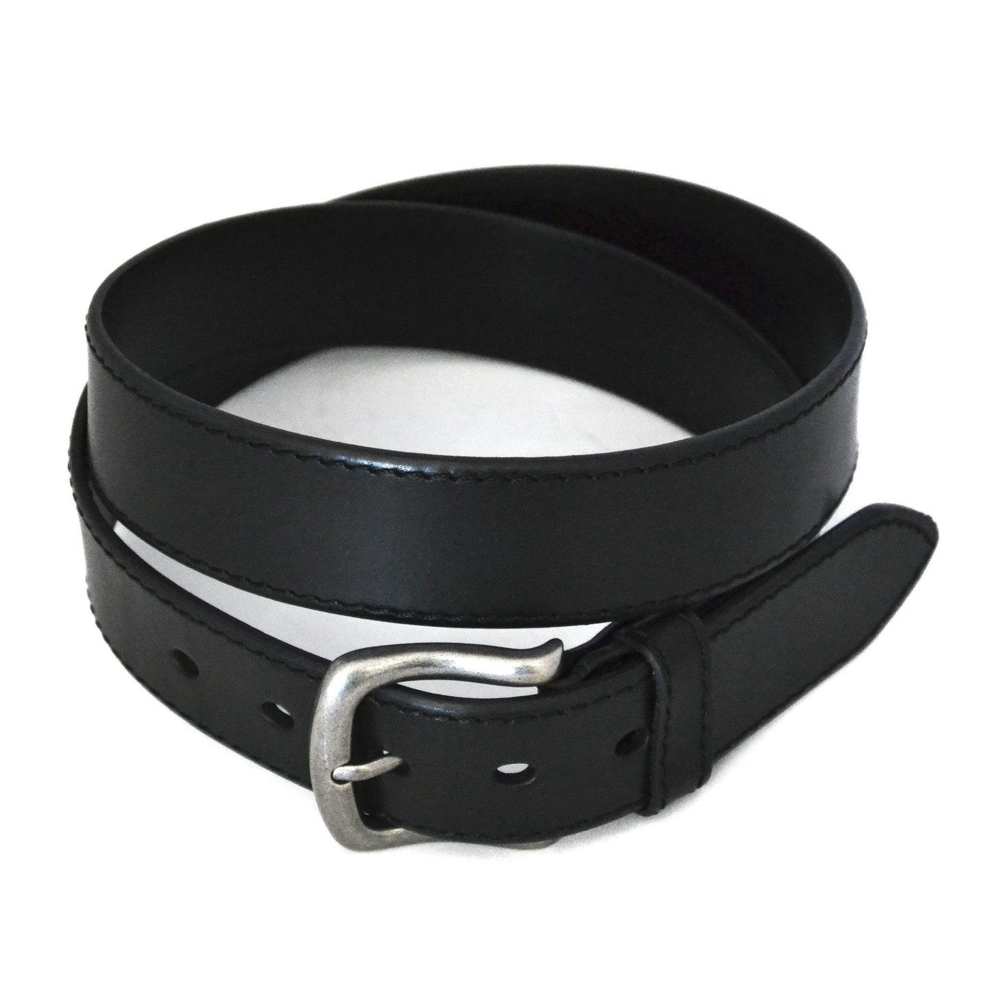 DERBY - Mens Black Genuine Leather Belt - Belt N Bags