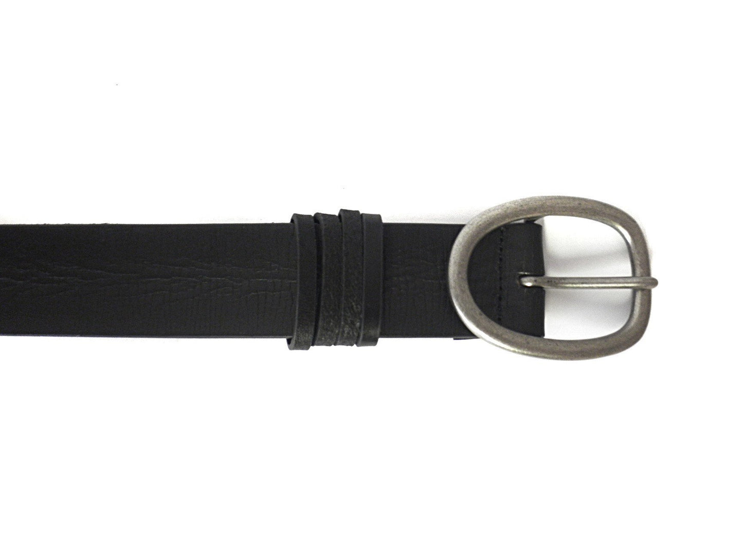 EDWIN - Mens Black Leather Dress Belt - Belt N Bags