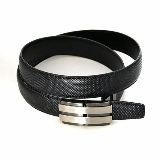ELLIOT - Mens Black Reversible Leather Belt - Belt N Bags