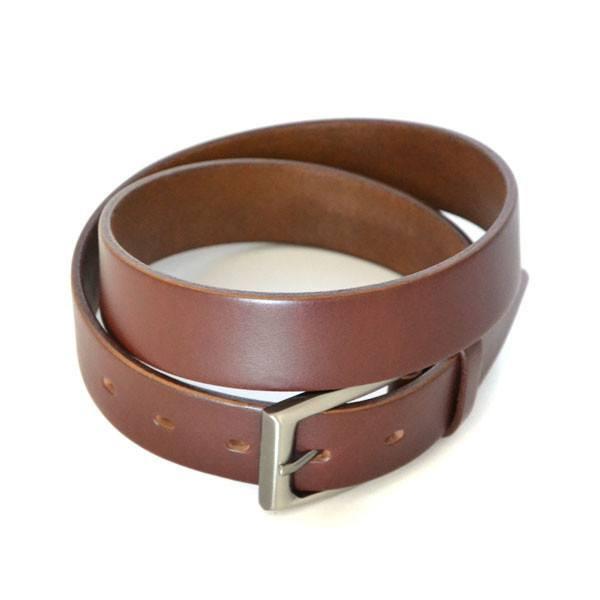 GIOVANNI - Mens Tan Genuine Leather Belt - Belt N Bags