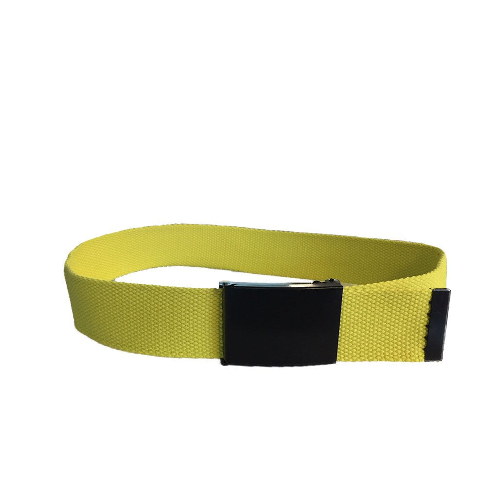 OTTO - Cotton Nylon Webbing Belt with Black Buckle