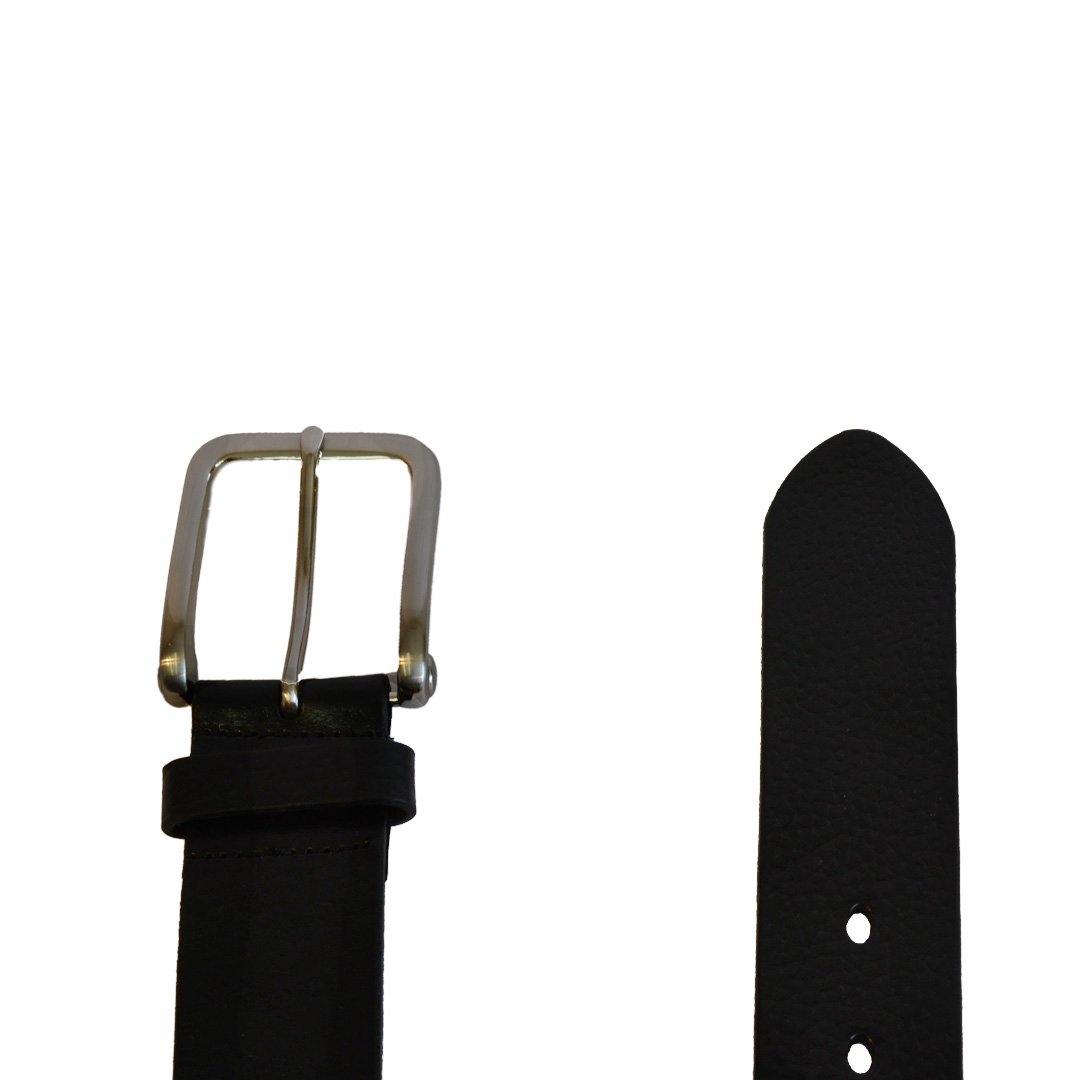 JARROD - Black Genuine Leather Belt