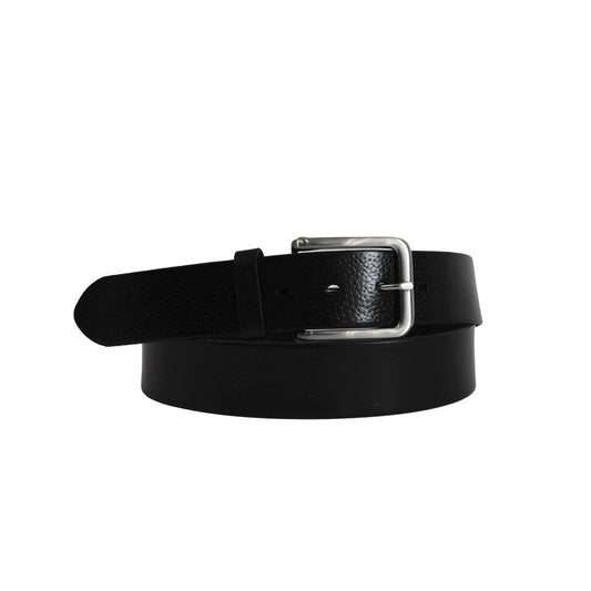 JARROD - Black Genuine Leather Belt