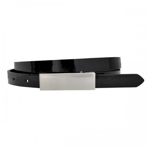 KIMBERLY - Womens Black Genuine Leather Belt - BeltNBags