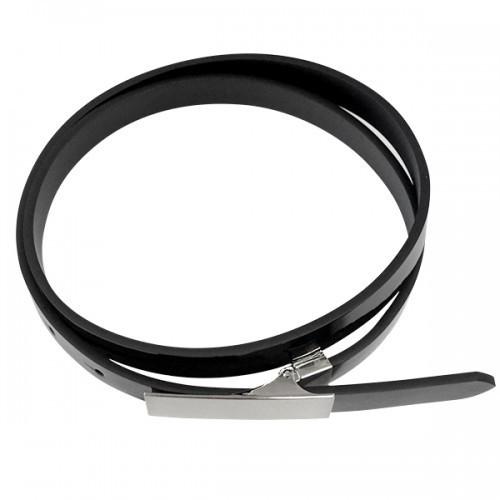 KIMBERLY - Womens Black Genuine Leather Belt - BeltNBags