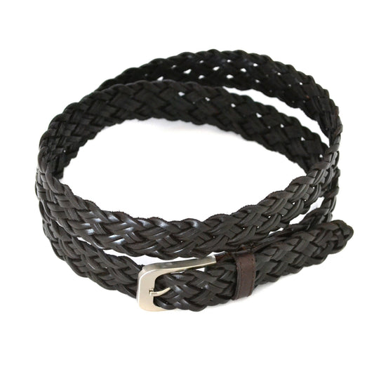 KERAN - Mens Brown Leather Belt - Belt N Bags