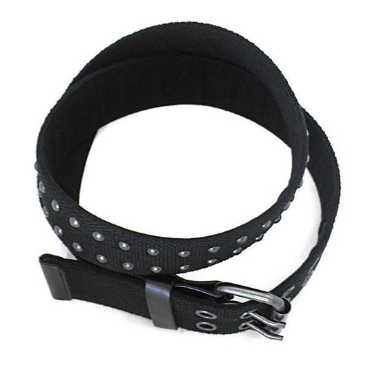 LEYLAND - Mens Black Canvas Belt - BeltNBags