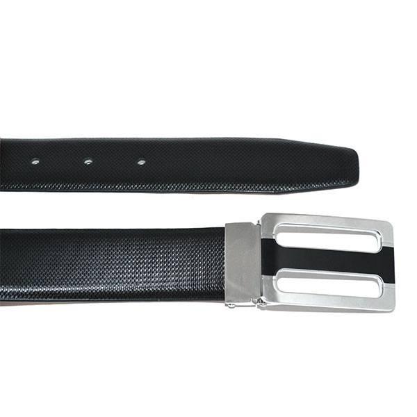 LOURD - Mens Black Leather Belt - BeltNBags