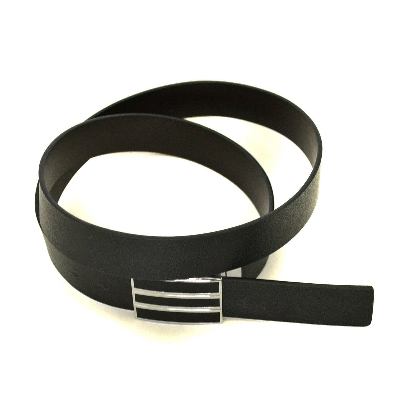 MADDOX - Mens Black and Brown Leather Belt - BeltNBags