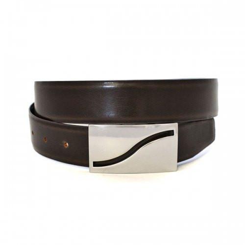 OAKLEY - Mens Brown Tapered End Leather Belt - BeltNBags