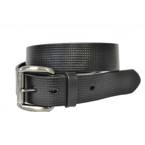 PALMER - Mens Black Leather Belt - BeltNBags