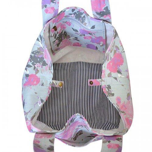 ROSIE - Womens Floral Print Tote Bag - Belt N Bags