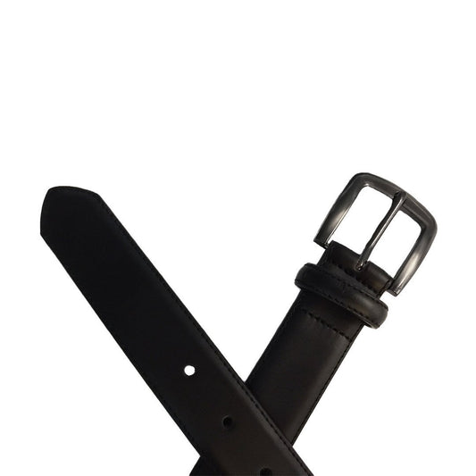 BLAISE - Black Genuine Leather Boys Belt - Belt N Bags