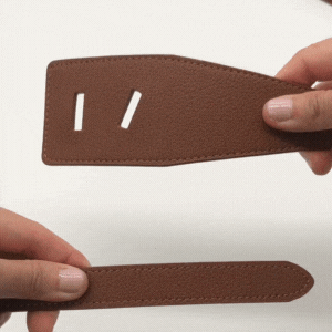 Marina - Tan Genuine Leather Knot Waist belt