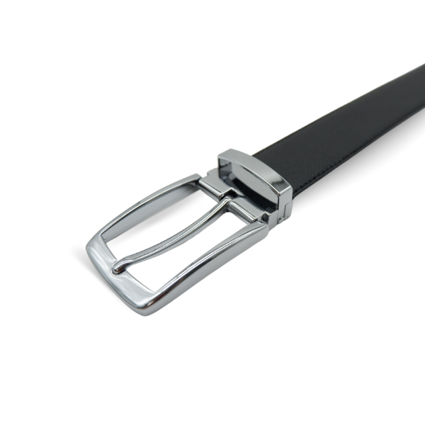 Romeo - Men's Reversible belt Black/Chocolate