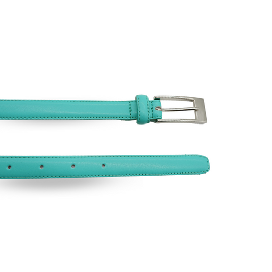 DEANEEN - Womens Mint Green Genuine Leather Belt