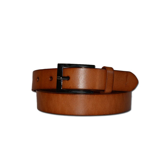 BRENDAN - Brown Genuine Leather Boys Formal Belt  - Belt N Bags