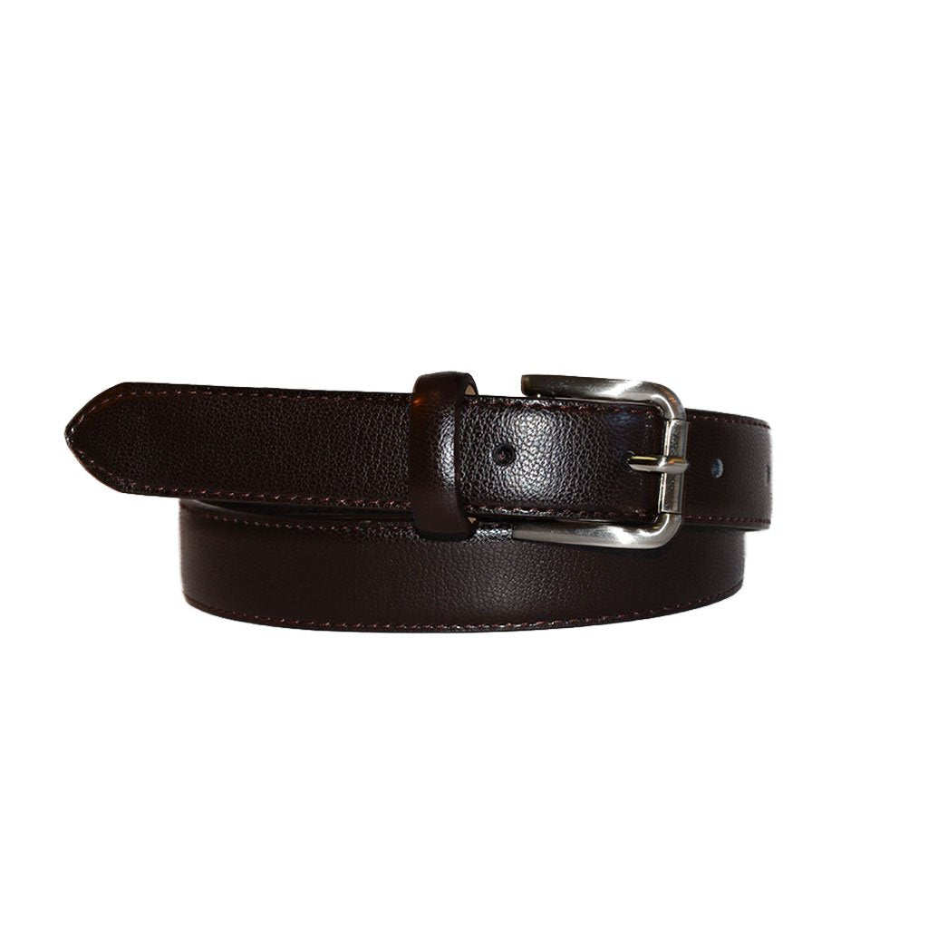 BYRON - Dark Brown Genuine Leather Boys Belt  - Belt N Bags