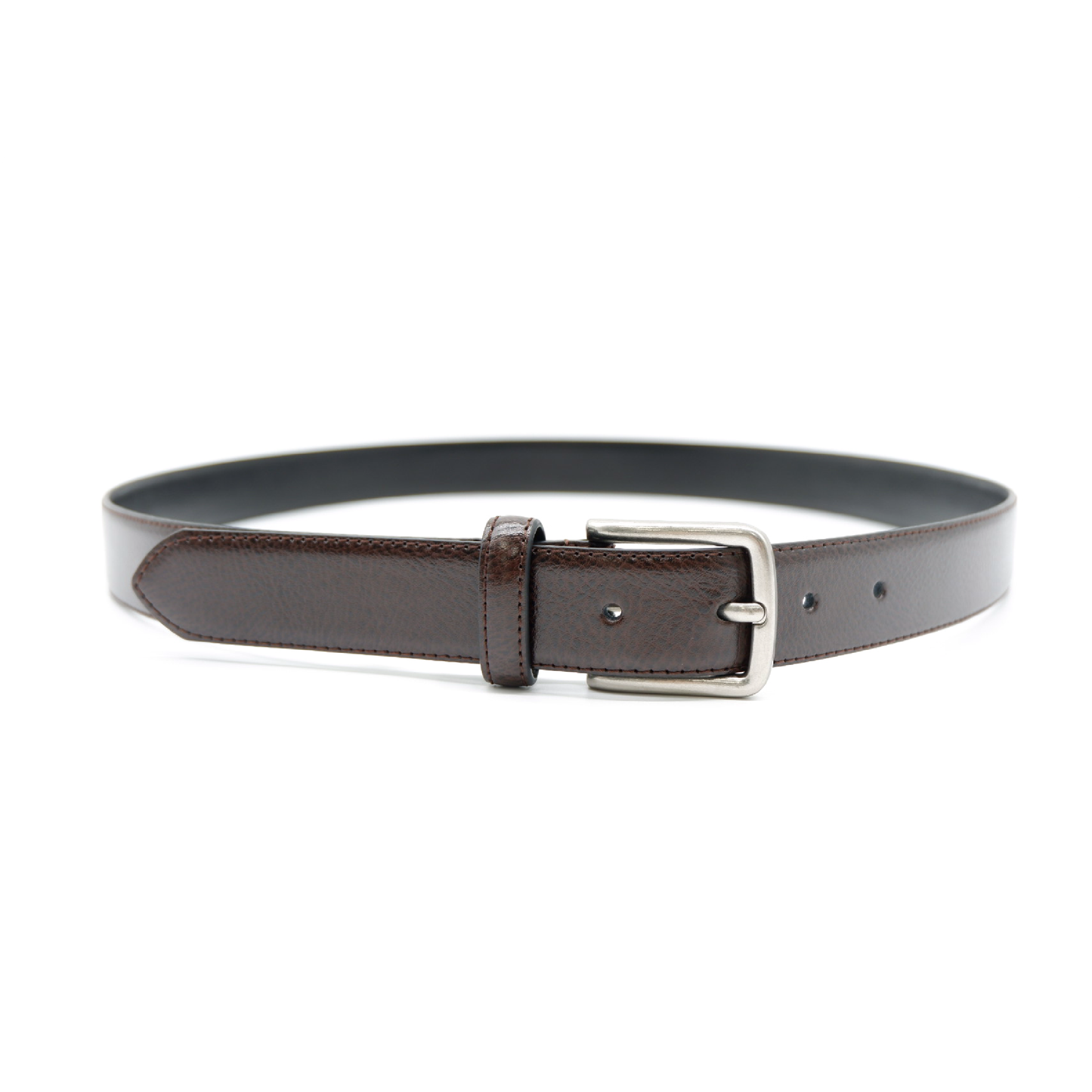 Jaivier - Brown Leather Belt – The Fitting Belt Company